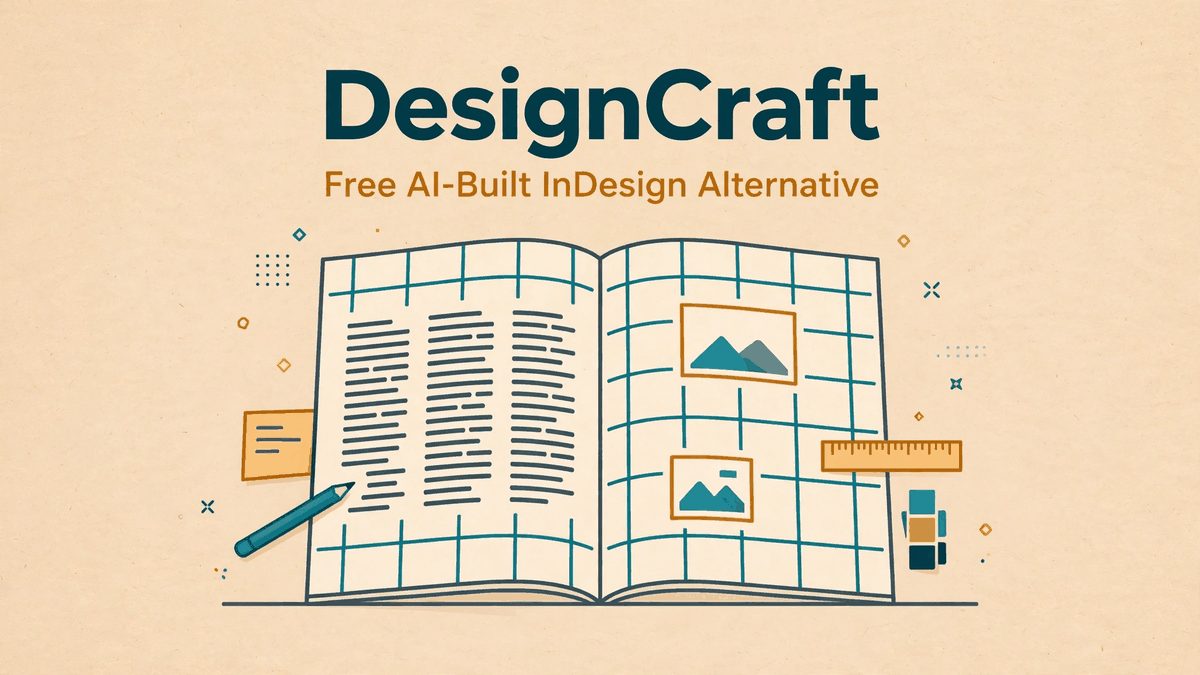 DesignCraft – Free AI-Built InDesign Alternative: What We Know